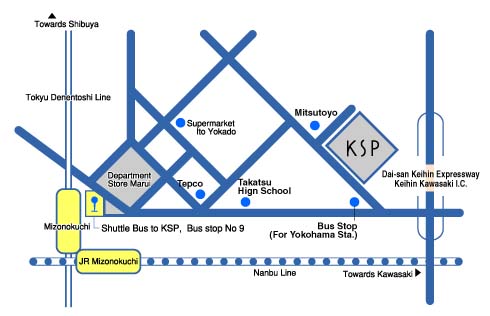KSP map
